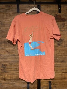 Men’s Coral Graphic Swim T-Shirt